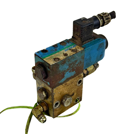 Magnetventil med kopplingsblock